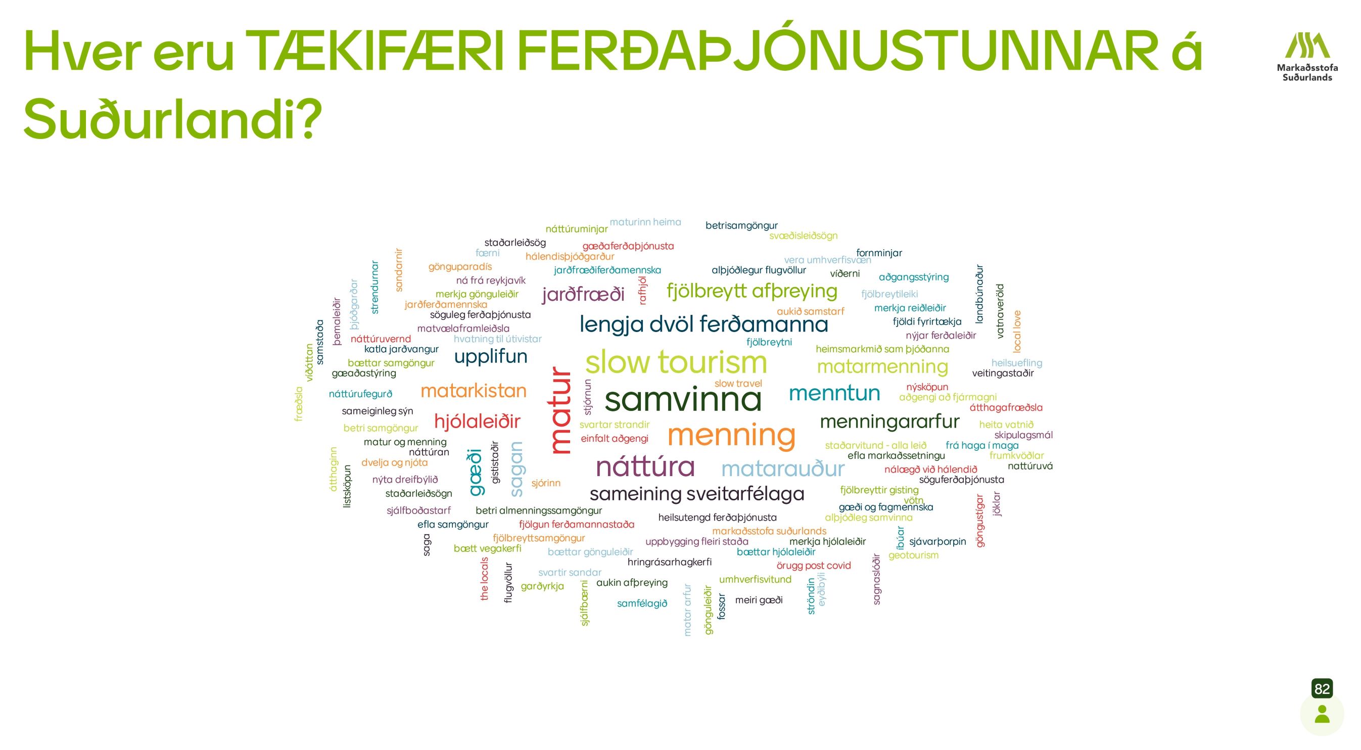 Tækifæri ferðaþjónustunnar á Suðurlandi