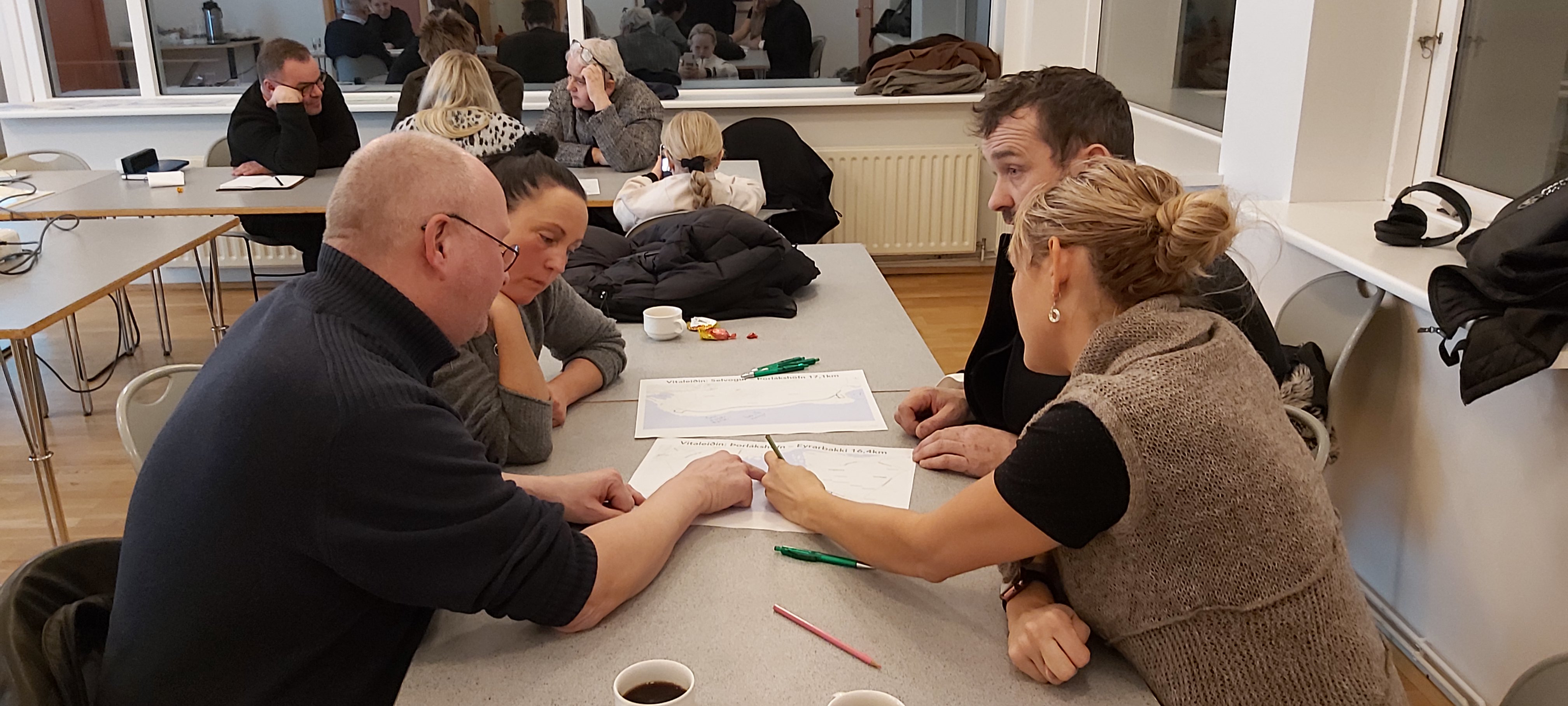 Vitaleiðin í vinnslu