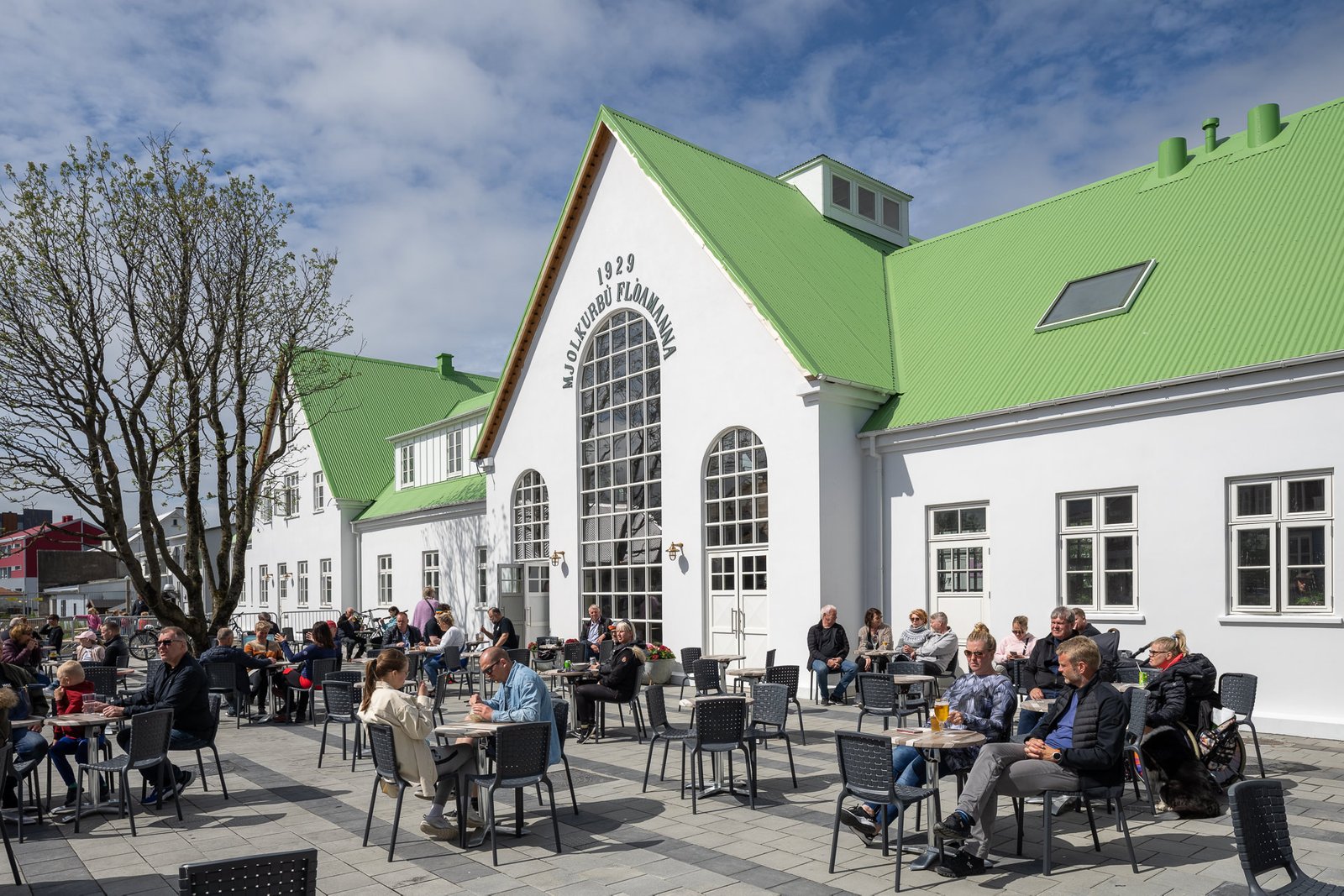 Mjólkurbúið Food hall at Selfoss