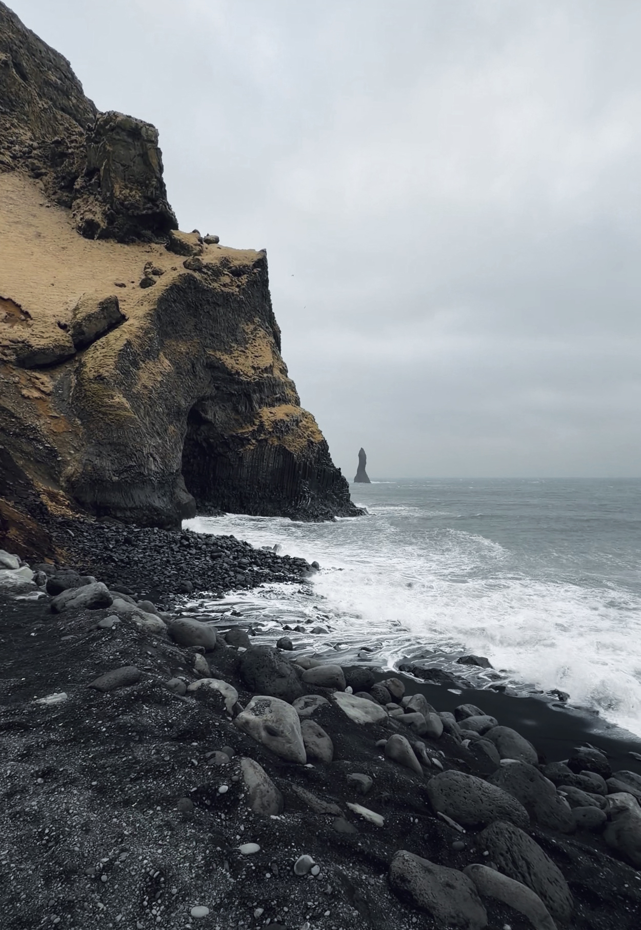 A recent photo taken at Reynisfjara Black Beach 