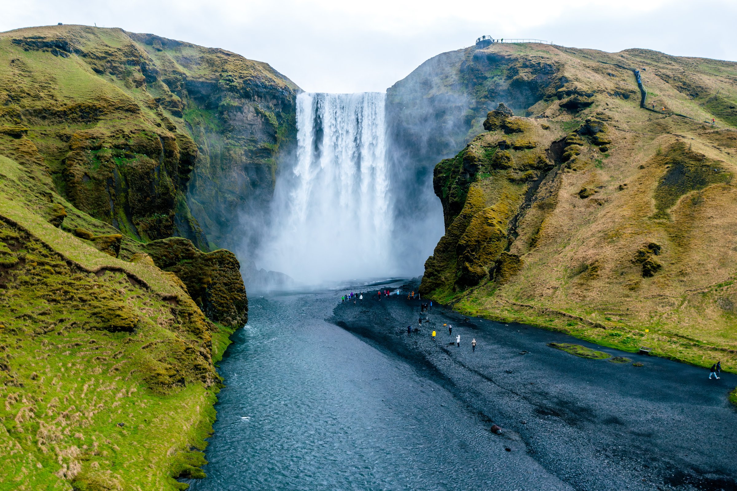 Skógafoss waterfall