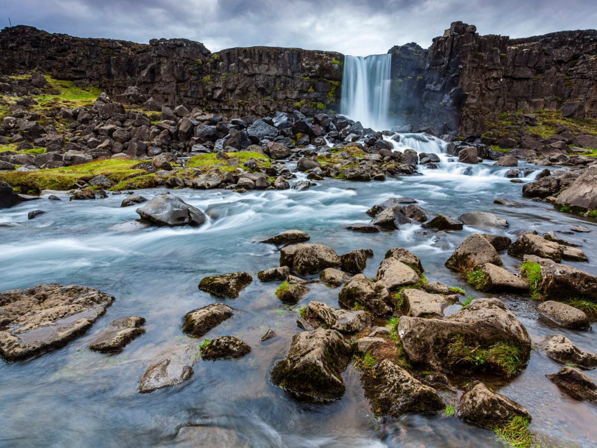 Öxarárfoss at Þingvellir. Photo by: Páll Jökull Pétursson