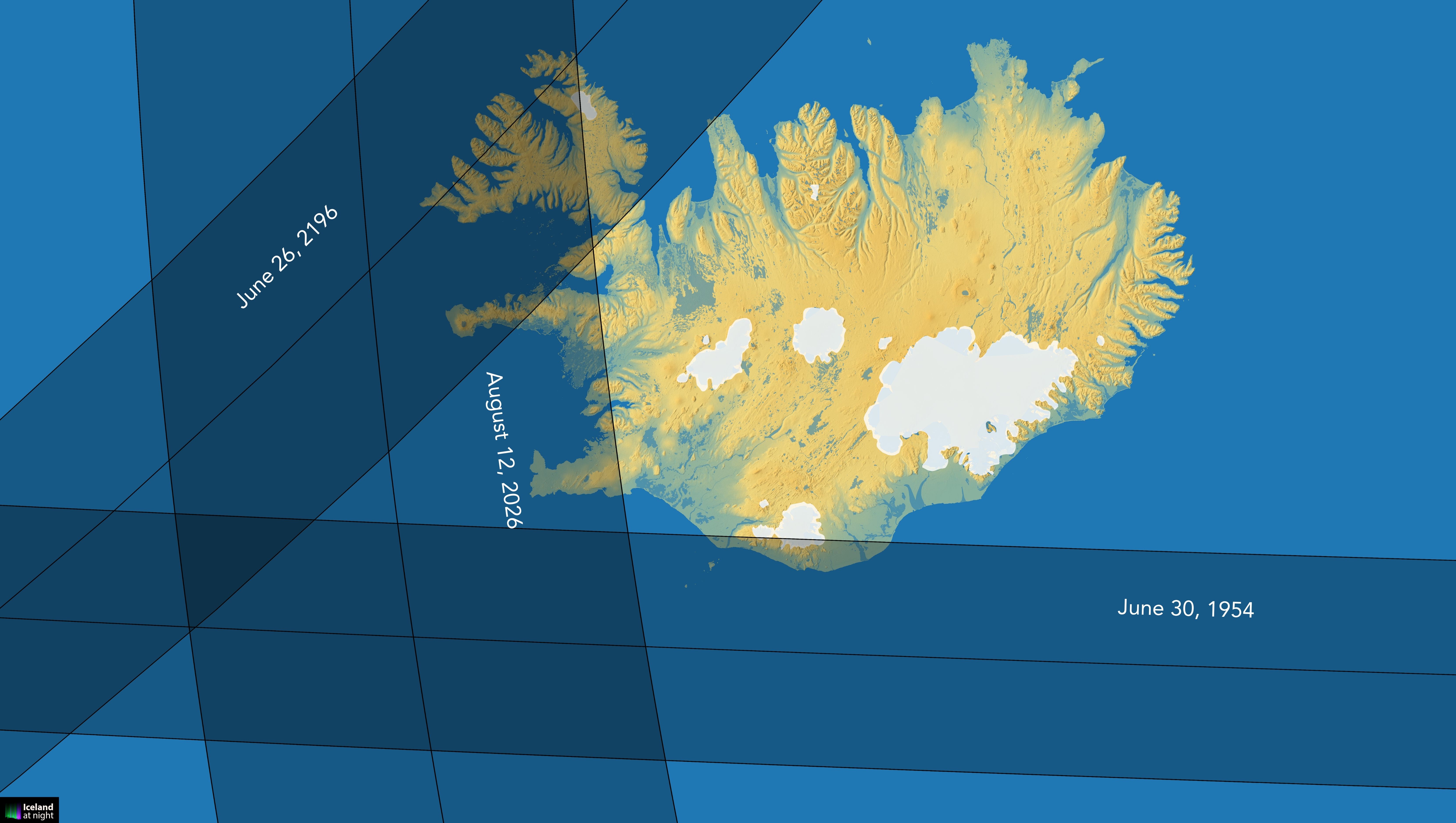 Total Eclipse Map. Credit: Andreas Dill & Sævar Helgi Bragason for eclipse2026.is & Icelandatnight.is