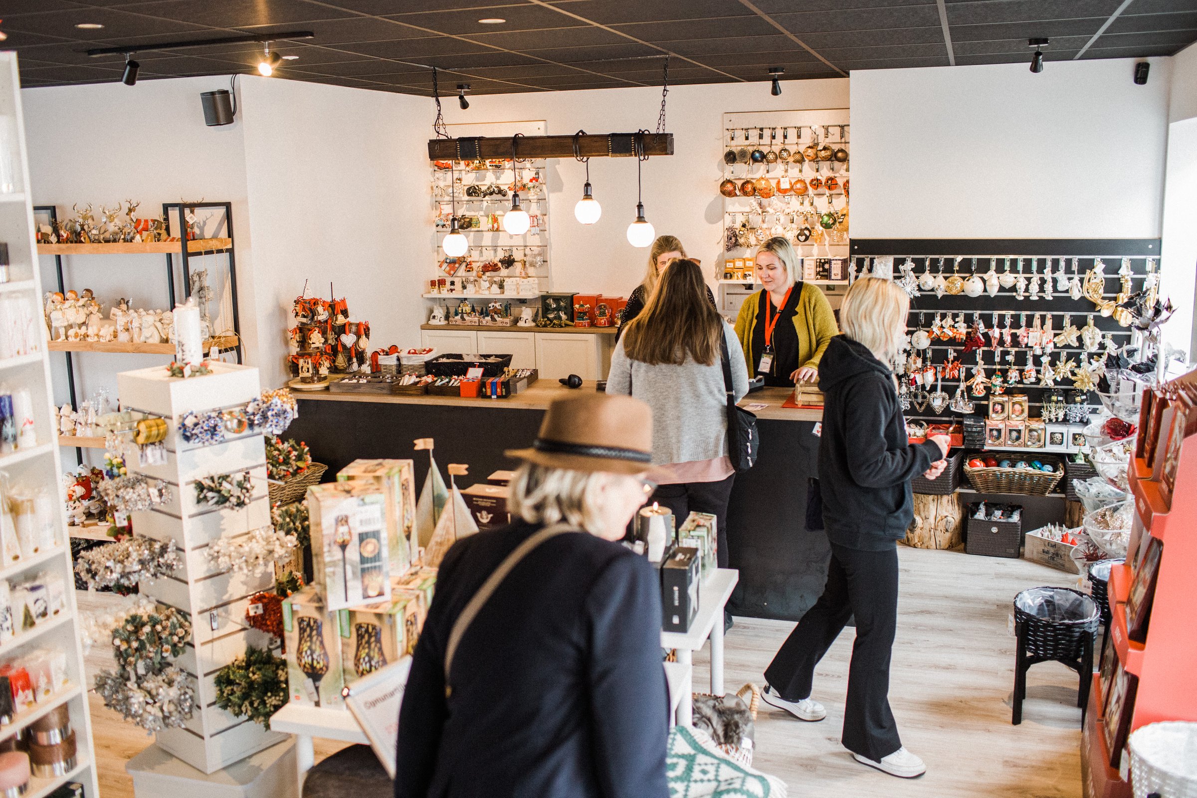 Shopping at Selfoss town center