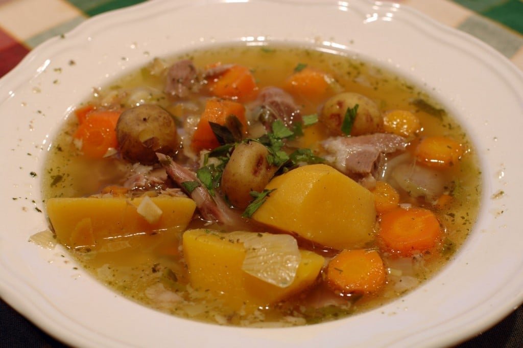Meat soup