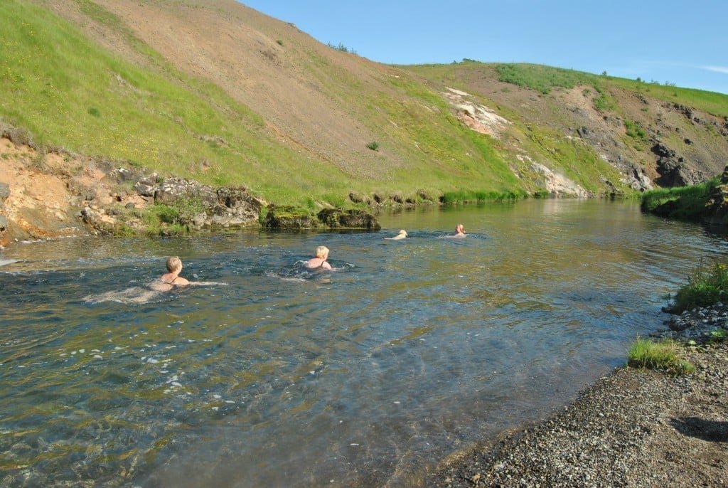 Varmá river in Hveragerði