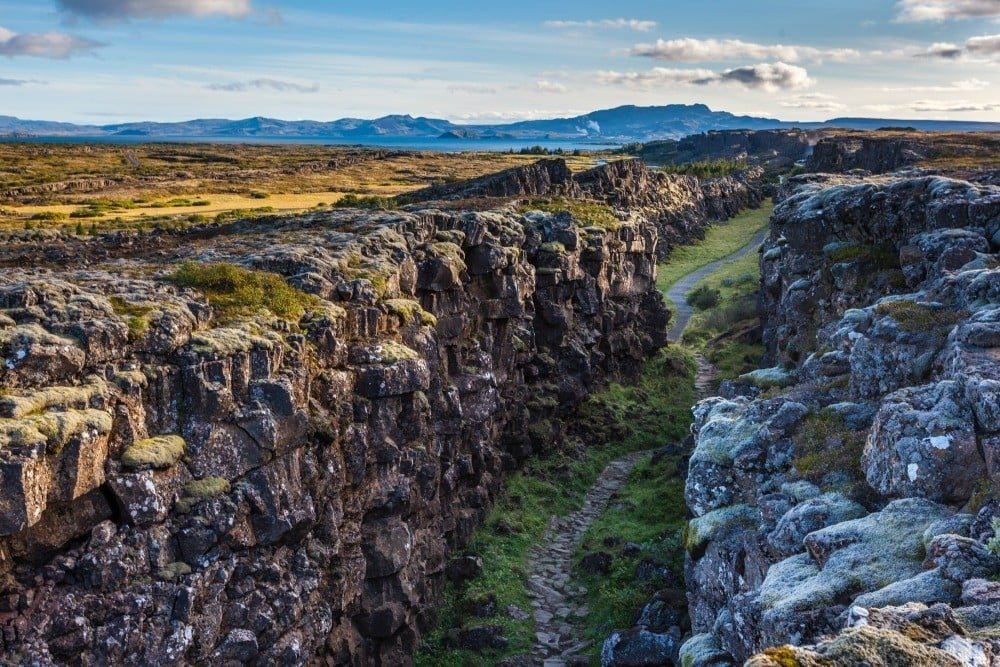 Almannagjá in Þingvellir