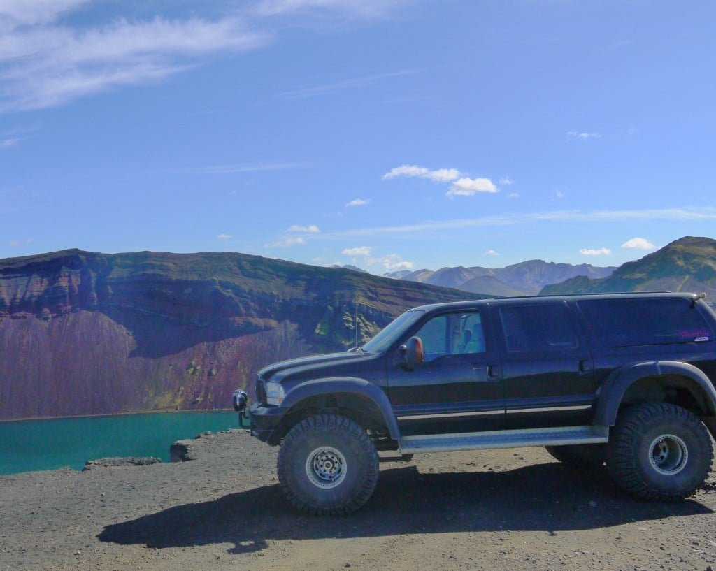 Ljótipollur near Landmannalaugar