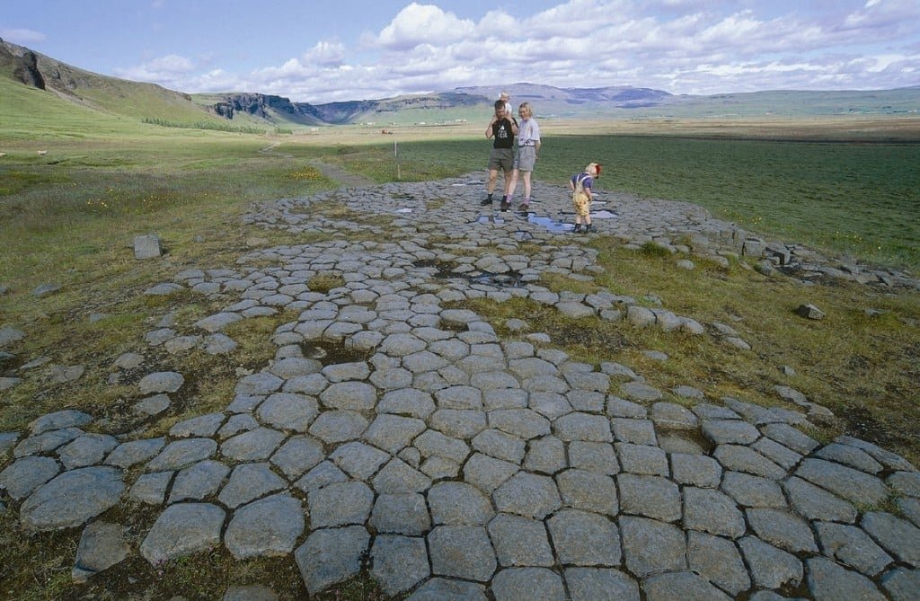 Kirkjugólf (church floor) near Kirkjubæjarklaustur