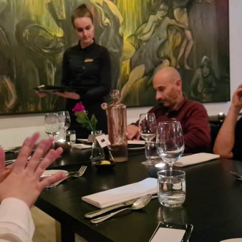 Kvöldmatur á Hótel Örk 