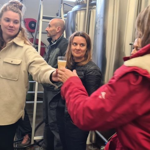 Bjórsmökkun hjá Smiðjunni Brugghús 