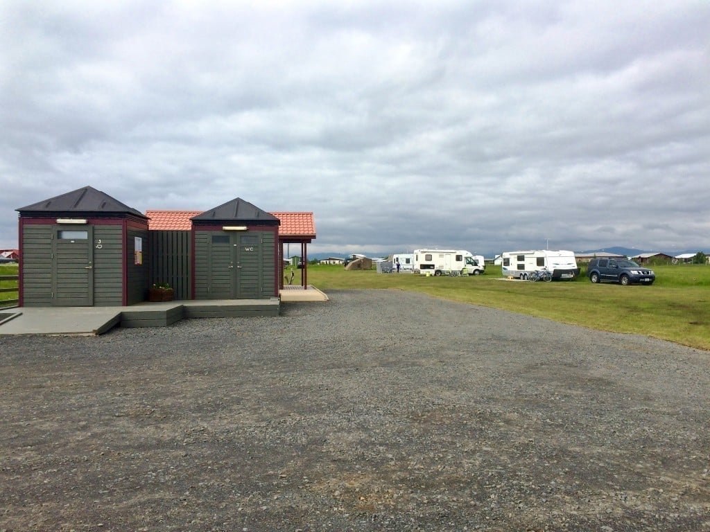 Camping ground in Stokkseyri