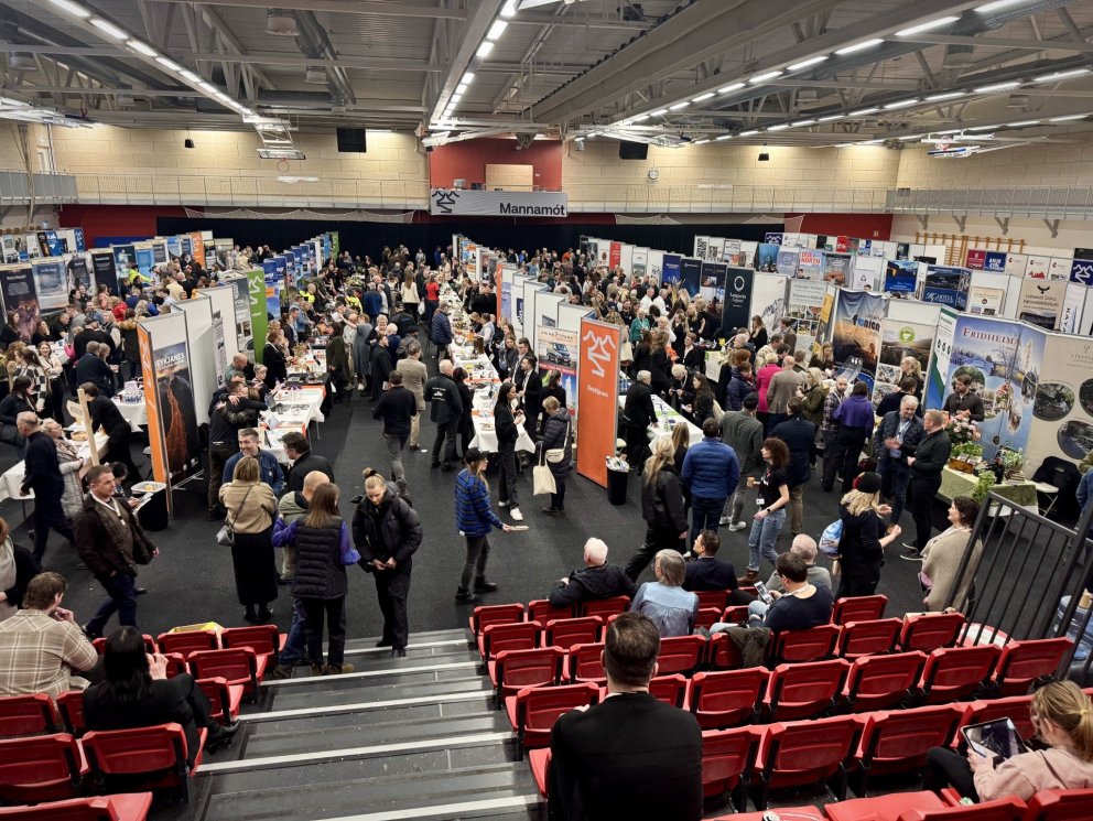 Það var fjölmennt á Mannamótum landshlutanna í Kórnum í Kópavogi þann 16. janúar 2025.