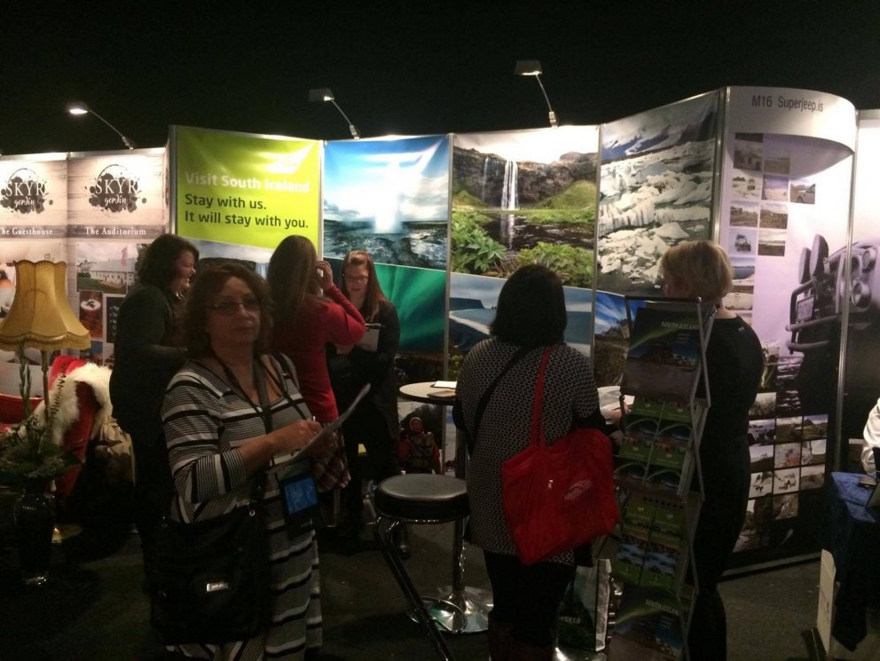 Kynningarbás Markaðsstofu Suðurlands.