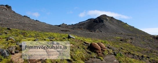 Gönguleið yfir Fimmvörðuháls