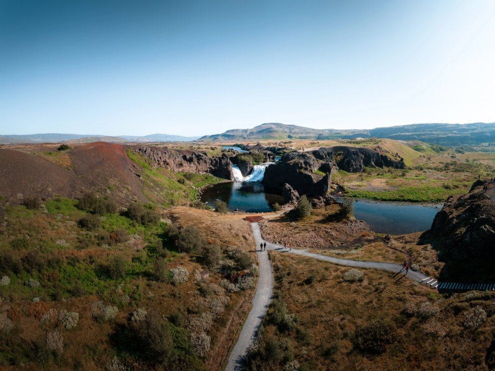 Hjálparfoss - mynd: Þráinn Kolbeinsson