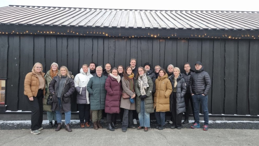 Hópmynd frá fundi Markaðsstofa landshlutanna á Vestfjörðum.