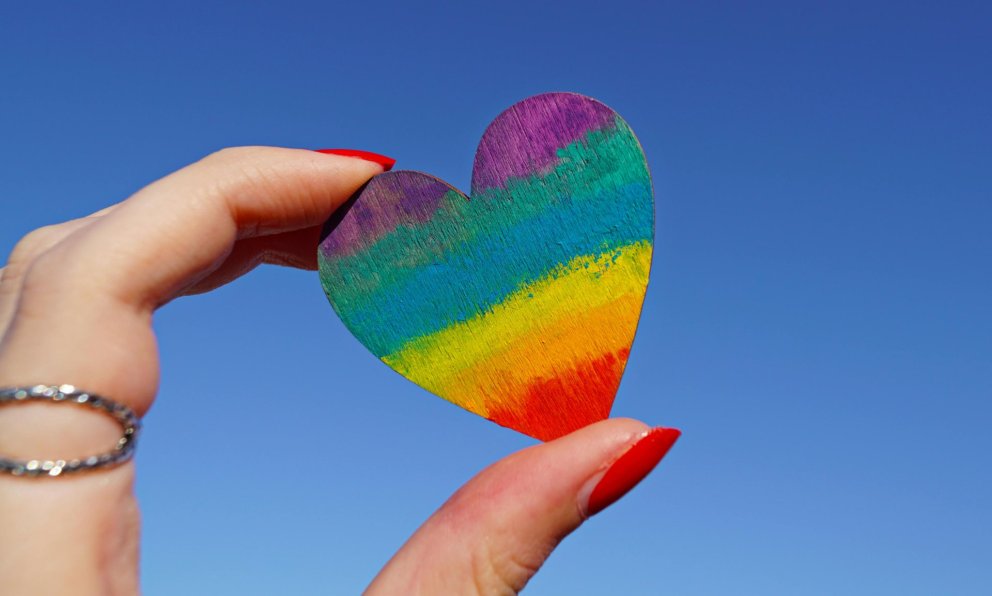 Rainbow Heart. Credit: Marta Branco