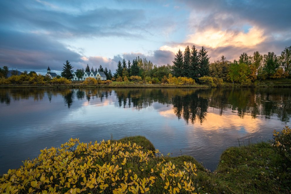 The landscape at Þingvellir is striking. Photographer Páll Jökull Pétursson.