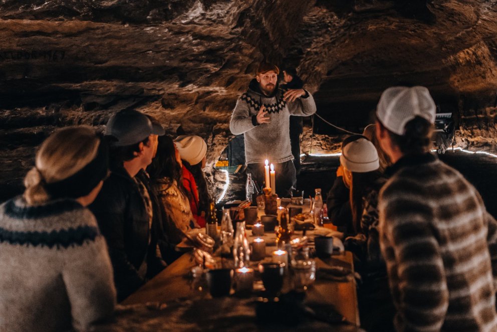 Víkingaveisla Hótel Rangár og Caves of Hella.
Ljósm. Ingibjörg Friðriksdóttir