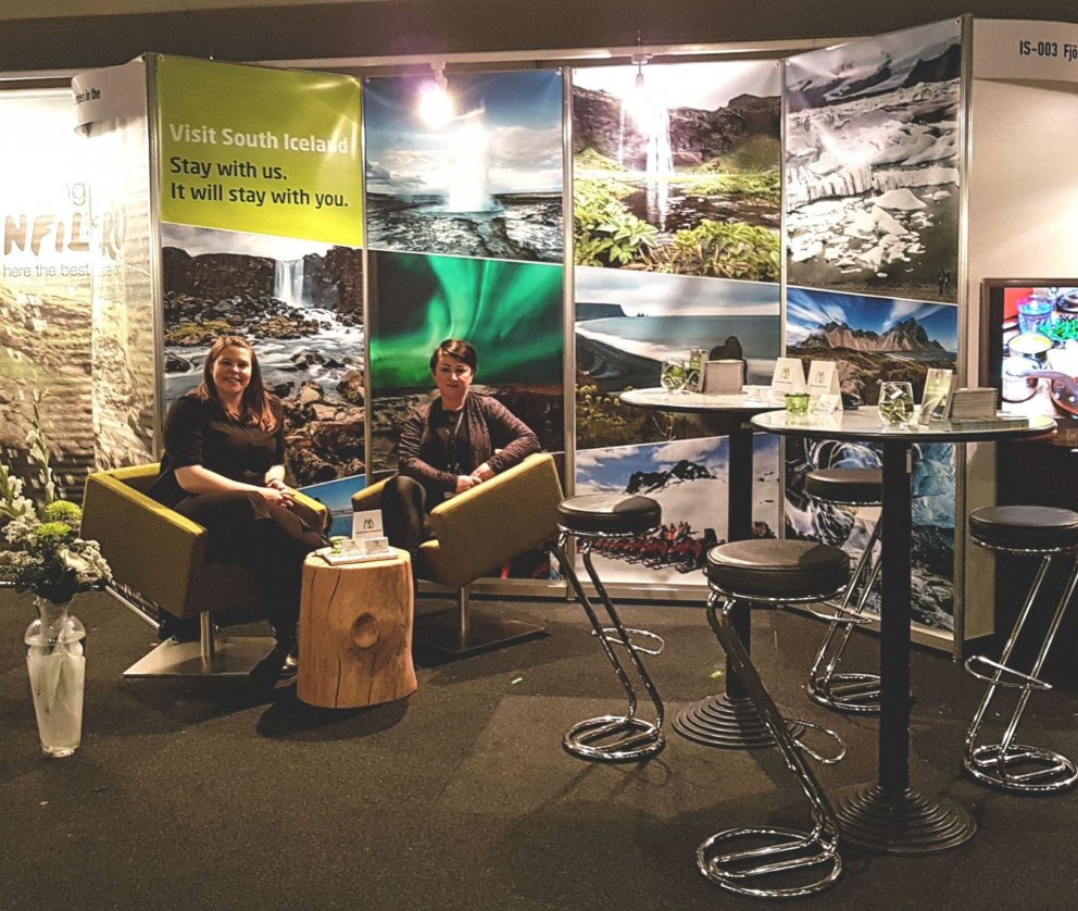 Sýningarbás Markaðsstofu Suðurlands