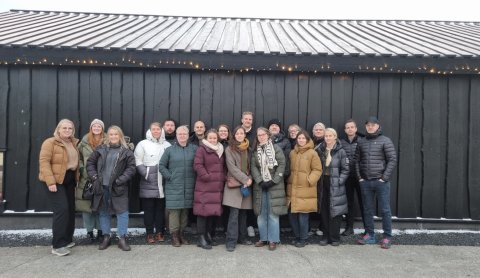 Hópmynd frá fundi Markaðsstofa landshlutanna á Vestfjörðum.