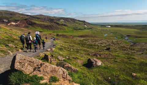 Fjölskylda í Reykjadal - Páll Jökull