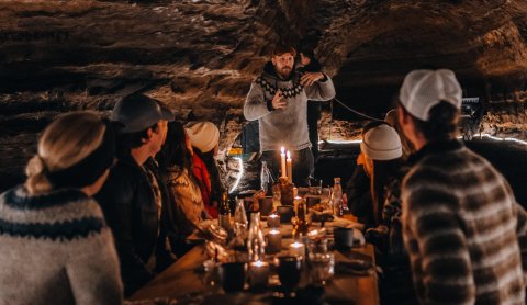 Víkingaveisla Hótel Rangár og Caves of Hella.
Ljósm. Ingibjörg Friðriksdóttir